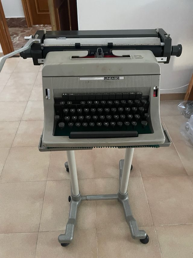 Maquina escribir olivetti