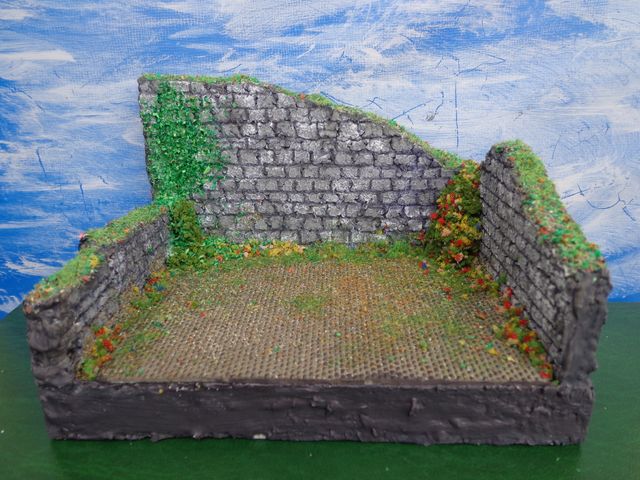 Base per diorama artigianale