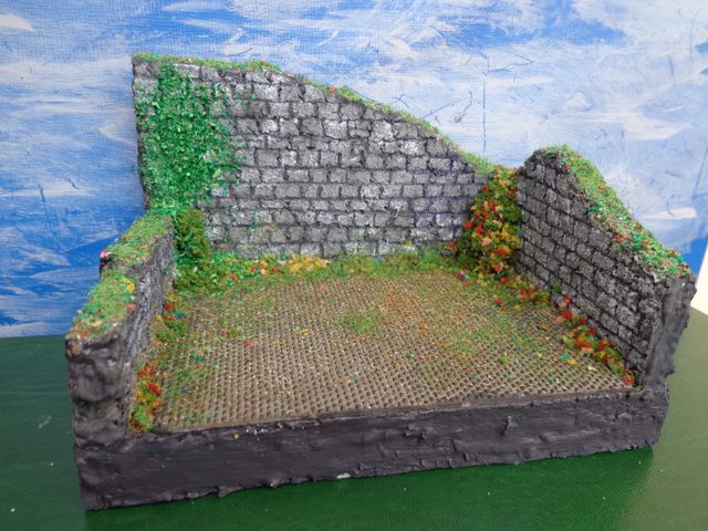 Base per diorama artigianale