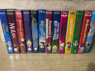 LOTE 39 PELICULAS VHS DISNEY