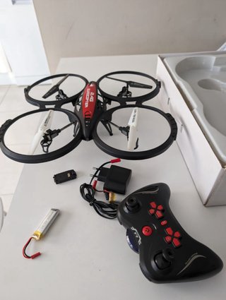 Quadcopter aircraft drone