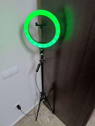 Aro de fotos, trípode 