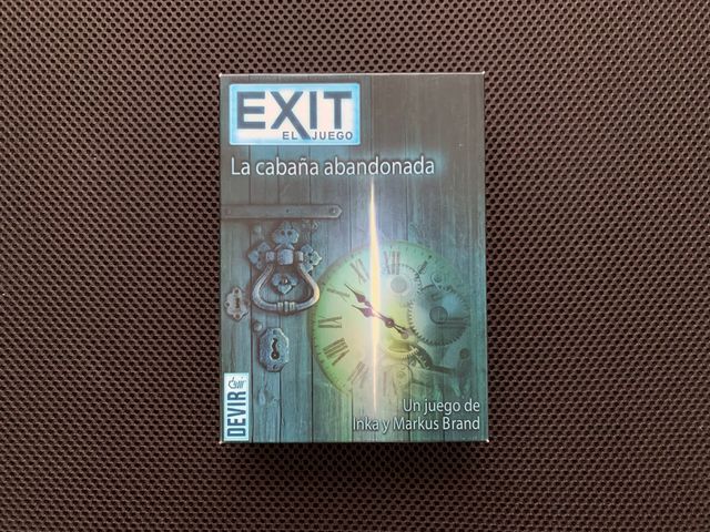 🎲 JUEGO EXIT La cabaña abandonada DEVIR