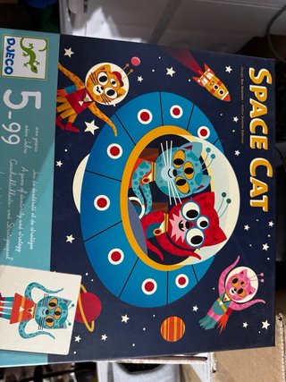 Juego mesa space cat