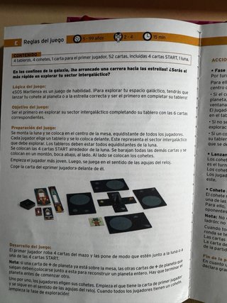 Juego mesa space cat
