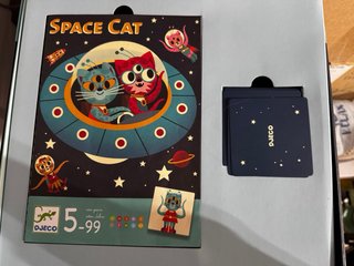 Juego mesa space cat