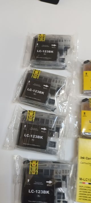 Cartucho tinta impresora Brother LC 123