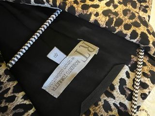 Vestido estampado leopardo Roberto Torretta