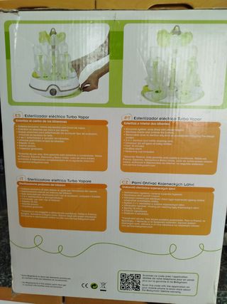 Esterilizador de biberones bodymoov