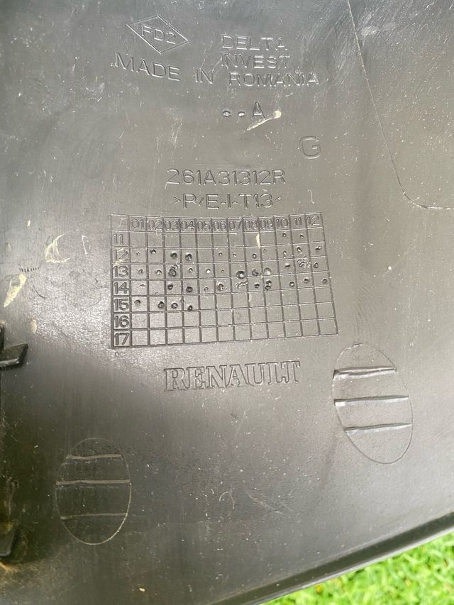 Rejilla antiniebla Sandero y Stepway