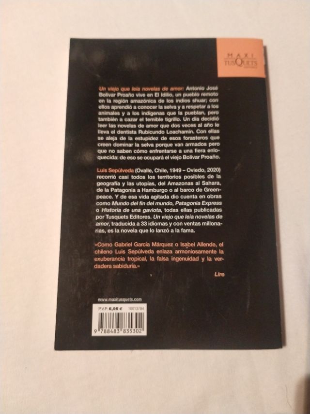 Un viejo que leía novelas de amor (Spanish Edition)