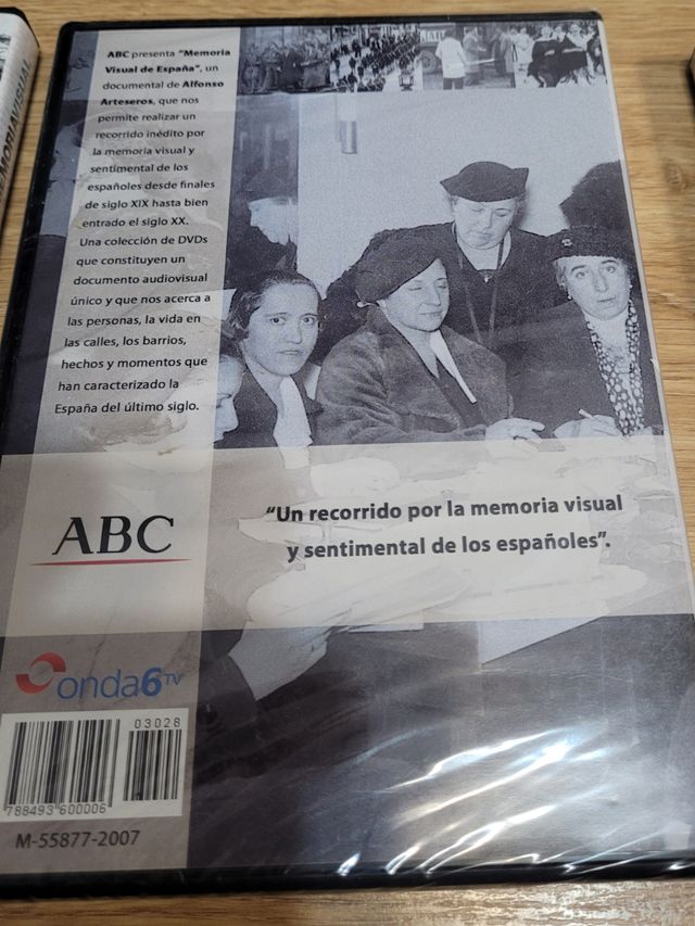 DVDs Madrid y España