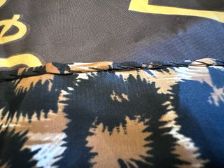 Bufanda de moda con estampado de leopardo.