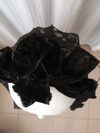 Antigua mantilla con peineta.