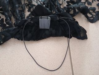 Antigua mantilla con peineta.
