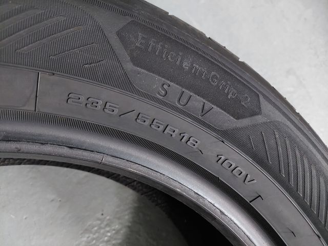 2x 235 55 18 100V GY EFFI GRIP PERFORMANCE 2 90%!!