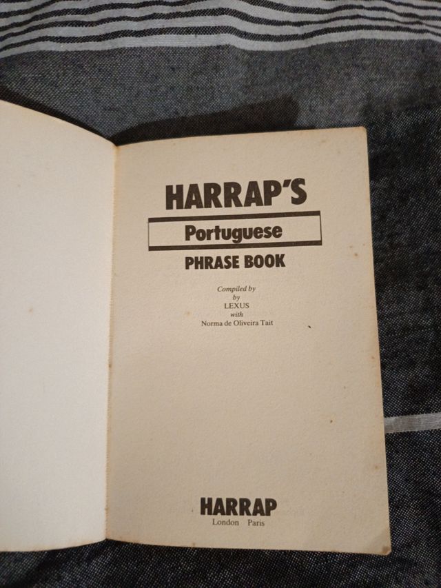 Harrap's Portuguese Language Phrase Book