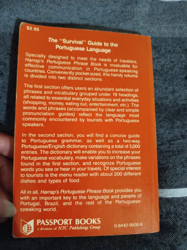 Harrap's Portuguese Language Phrase Book