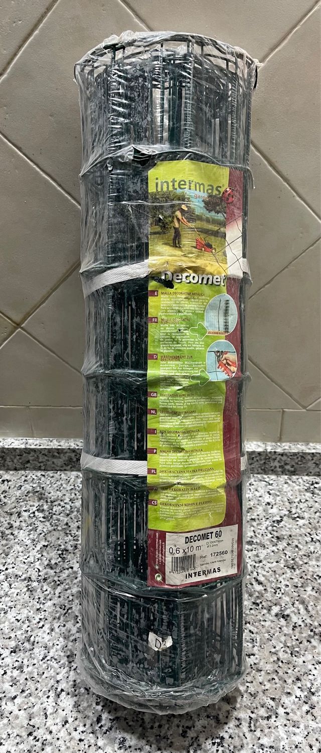 MALLA DECORATIVA METALICA PLASTIFICADA