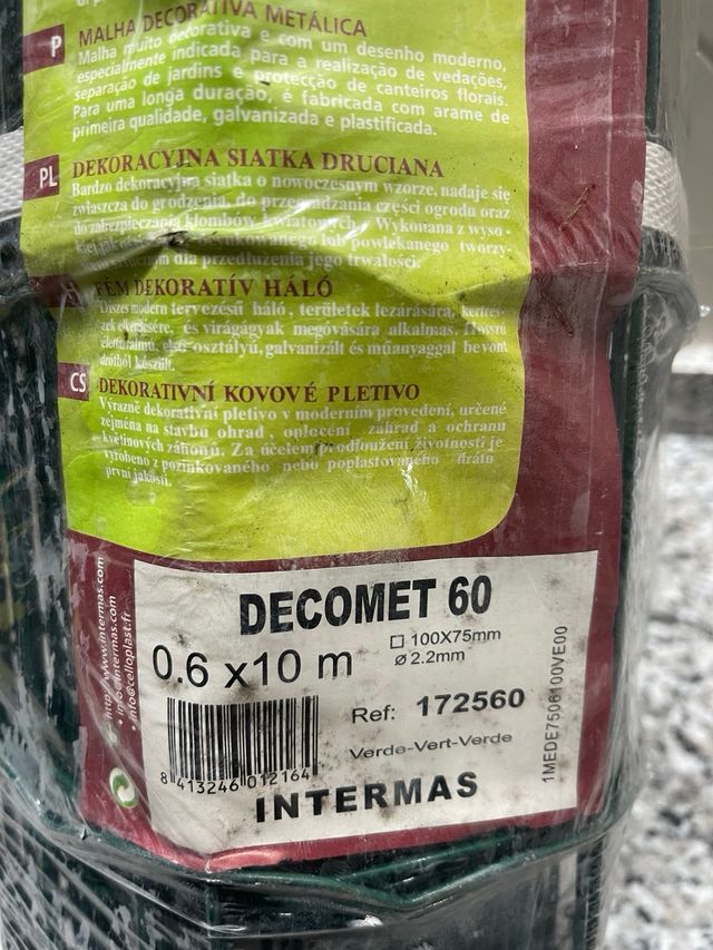 MALLA DECORATIVA METALICA PLASTIFICADA