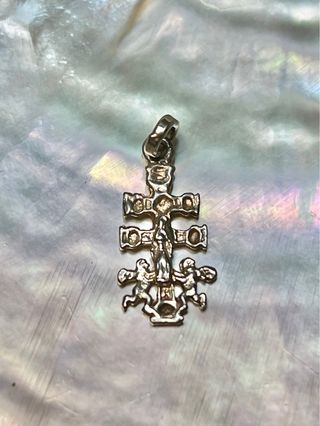 Lote joyas plata + caja incrustaciones de nácar
