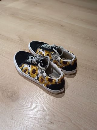 Zapatillas Vans girasoles T37