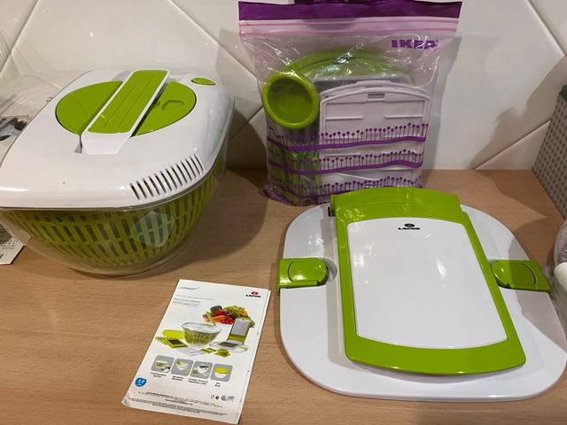 ratlladora/tallafora/centrifugadora de verdures