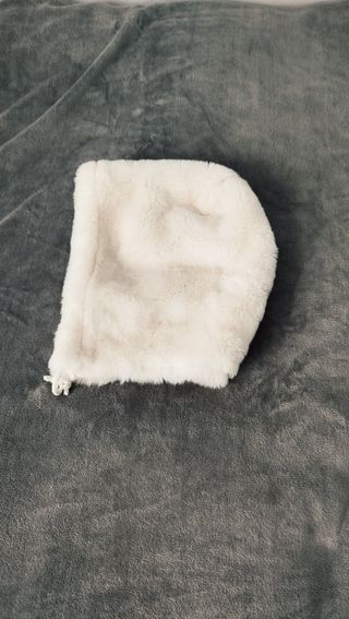 Abrigo peluche niña 12 años. El largo son 64 cm