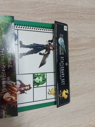 Final fantasy vii stationary set 1997