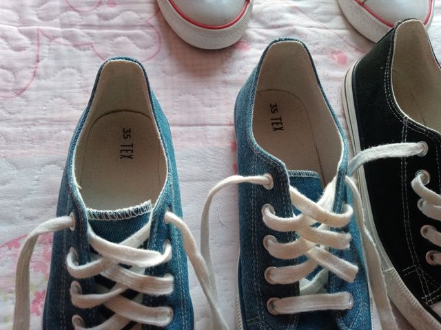 Lote de playeras de tela niña num35