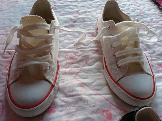 Lote de playeras de tela niña num35