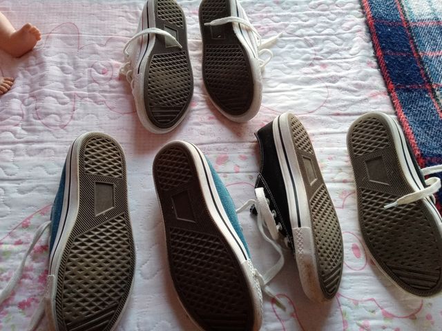 Lote de playeras de tela niña num35