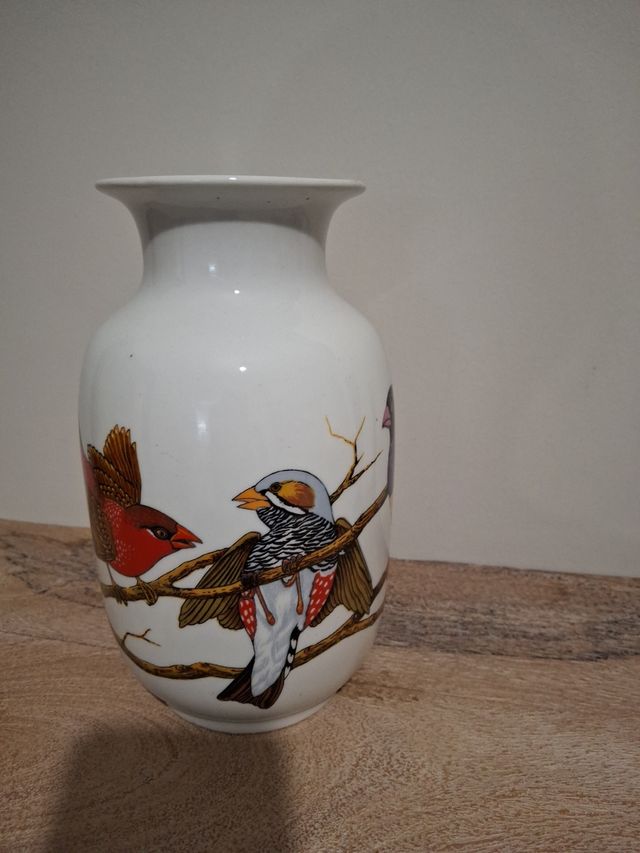 Jarrón de cerámica.