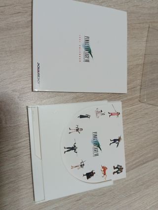 Calendario final fantasy vii 1997