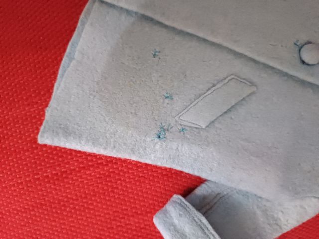 Mariquita Pérez abrigo antiguo nomarcado