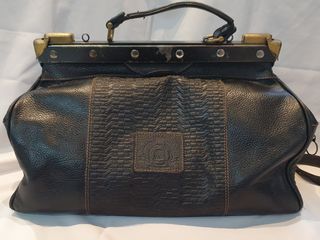 Bolso vintage tipo maletín médico 