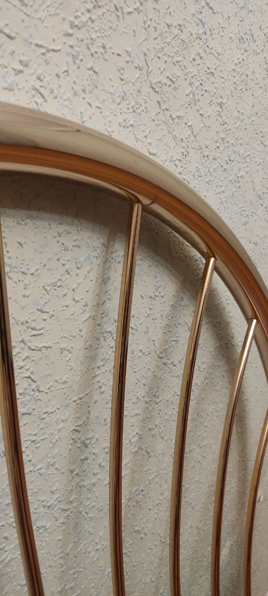 Cabecero vintage dorado para cama de 105 o de 90