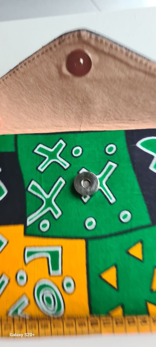 Pochette in cotone colorato