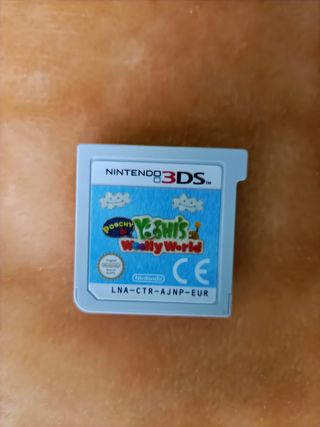 Yoshi's woolly world Nintendo 3DS 