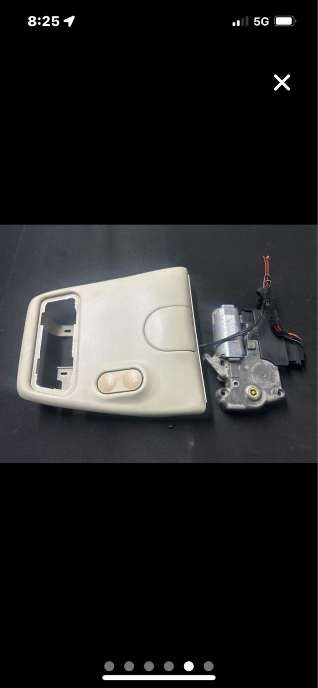 Motor electrico techo solar opel tapa espejo