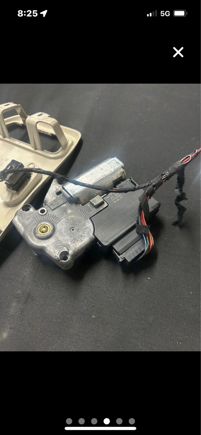 Motor electrico techo solar opel tapa espejo