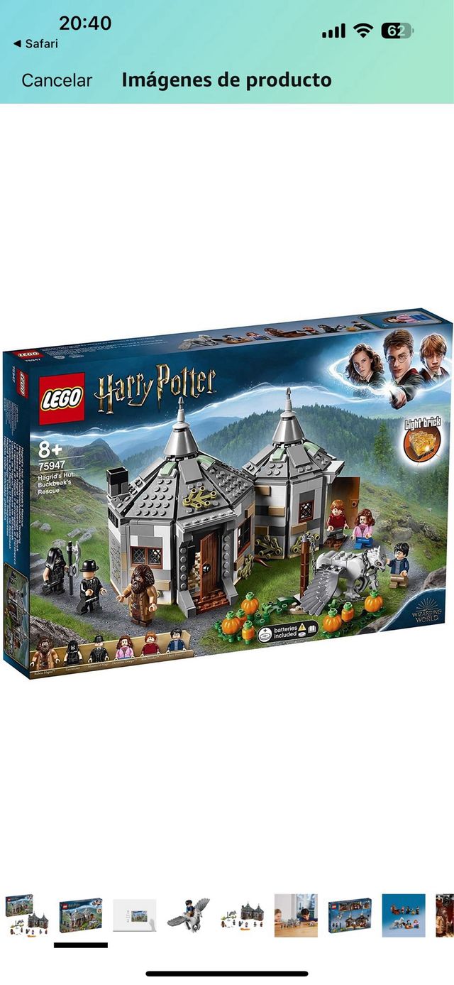 LEGO Harry Potter Cabaña de Hagrid