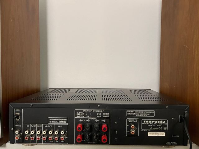 Amplificador HiFi Marantz PM4400 Revisado