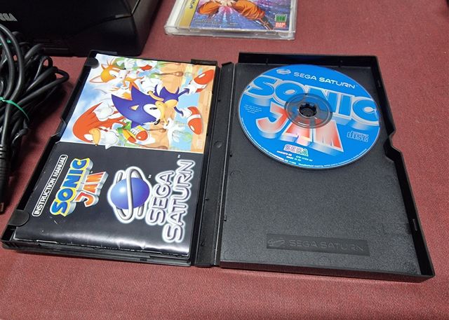 Lote Sega Saturn + accesorios + juegos