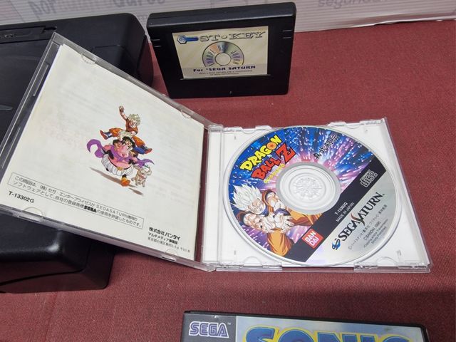 Lote Sega Saturn + accesorios + juegos