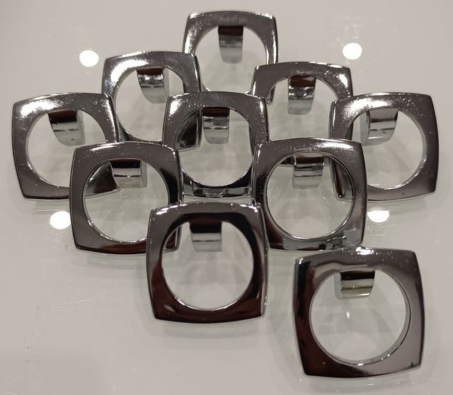 Puxadores cromados vintage