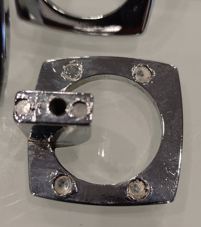 Puxadores cromados vintage