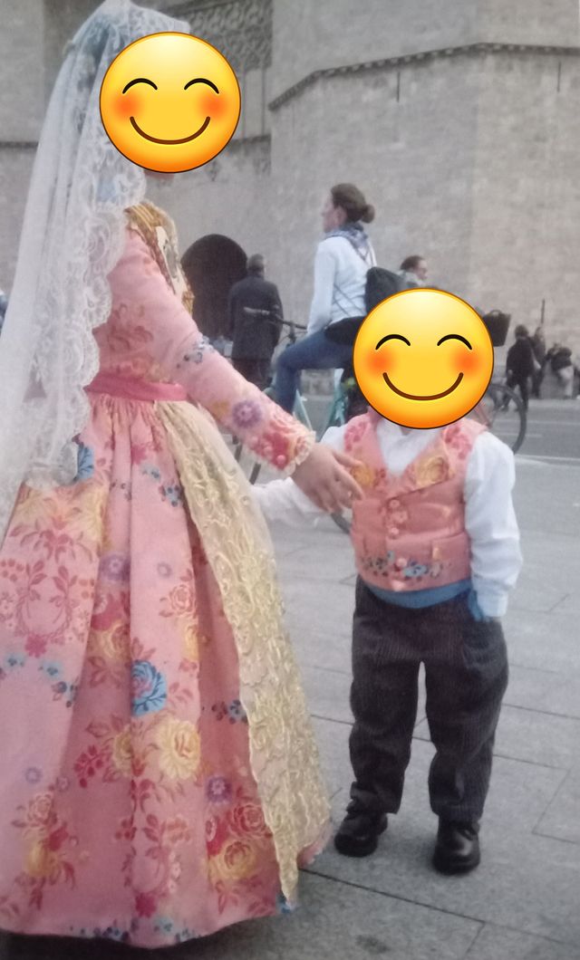 Traje fallero niño 2/3 años