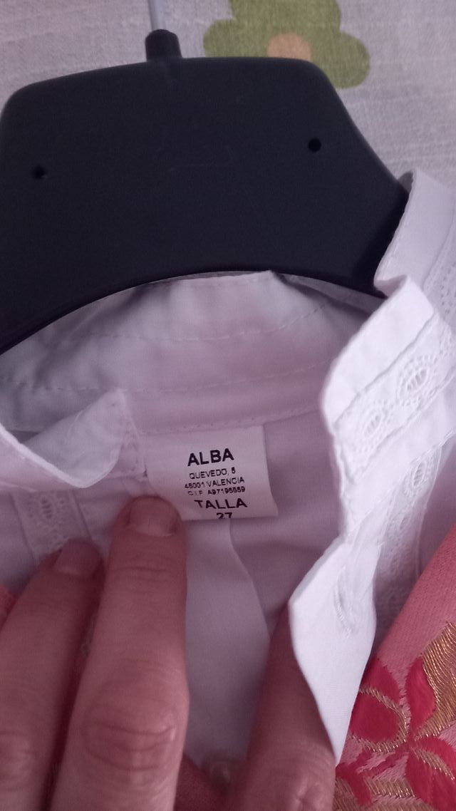 Traje fallero niño 2/3 años