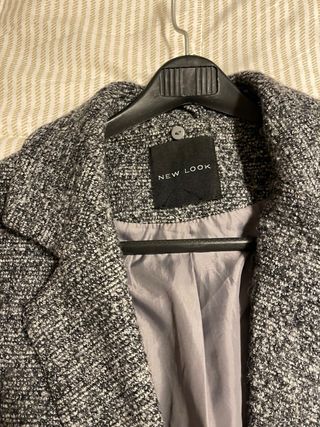 Chaqueta abrigo oversize de New Look